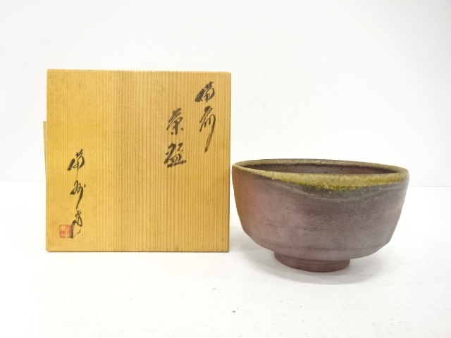 JAPANESE TEA CEREMONY / BIZEN WARE TEA CHAWAN